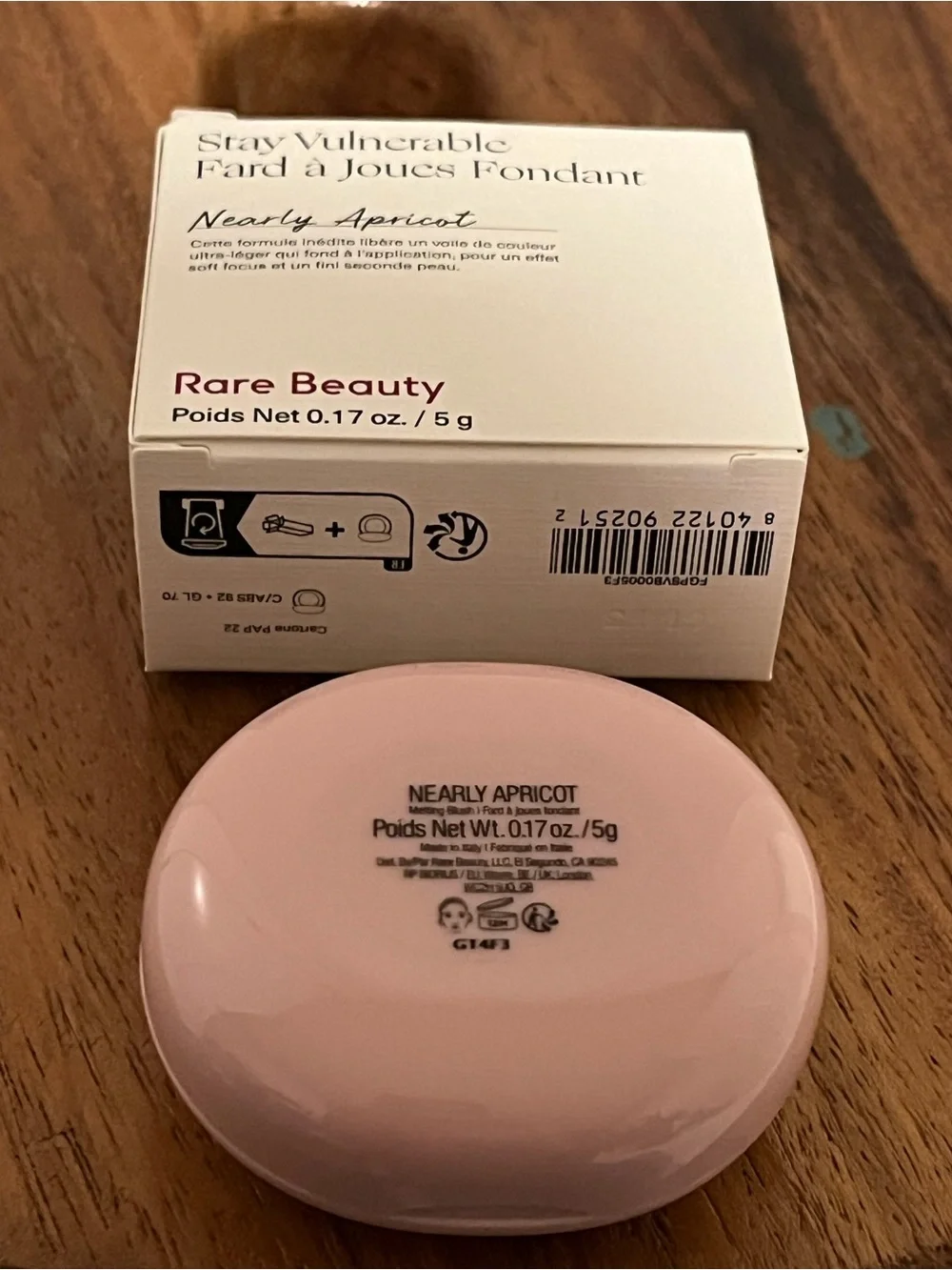 Rare Beauty Stay Vulnerable Melting Blush — Nearly Apricot - Picture 3 of 3